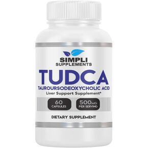 Premium TUDCA Liver Support Supplement - Traditional Chinese Medicine for Liver Health - Promote Overall Well-being - Safe and Effective - Enzyme Reduction and Eye Protection