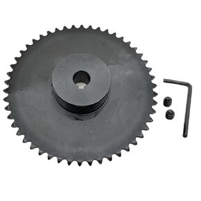 #35 Roller Chain Sprocket Type B 5/8 inch Bore 50 Tooth, Hardened Antirust 1045 Steel Drive Sprockets 35B50-5/8