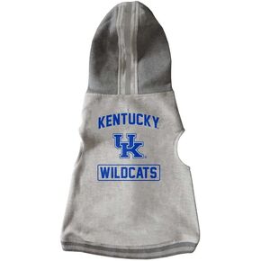 Littlearth Kentucky Wildcats NCAA Pet Hooded Crewneck with Team Logo and Name