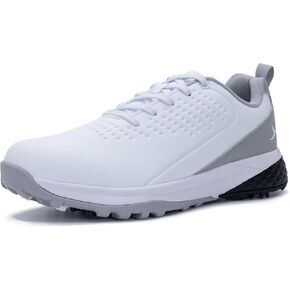 AOV Mens Golf Shoes Waterproof Walking Sneakers Lightweight Outdoor Sport Footwear