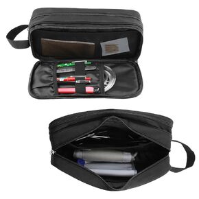 Stethoscope Carrying Case Travel Stethoscope Bag Hold 2 Stethoscopes or BP Cuffs,Compatible with 3M Littmann/MDF/ADC,Medical Box with Extra Pocket for Nurse Accessories for Nurses Doctors