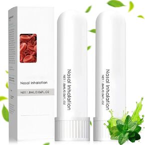 Alzclipp Inhaler, ALZ Clipp Inhaler, Alzclipp Memory Enhancer, Portable Nasal Suction Stick, Clean Your Nose and Enjoy Fresh Air for Men and Women (2PCS)