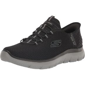Skechers Men's Summits High Range Hands Free Slip-in Sneaker, White, 10 Wide