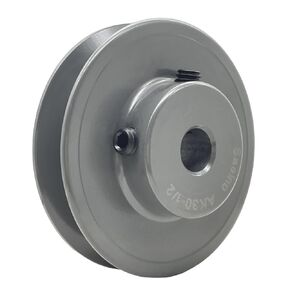 AK30-1/2 v Belt Pulley 1/2 inch Bore 3" OD,V Belt Sheave Cast Iron for A AX 3L 4L V-Belts,AK3012 Pulley