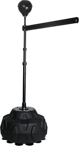 قضيب ملاكمة دوار بزاوية 360 درجة مع كرتين، وحقيبة ملاكمة، وكرة ملاكمة للتدريب مع قضيب عاكس، ارتفاع قابل للتعديل، للبالغين والأطفال in Kuwait