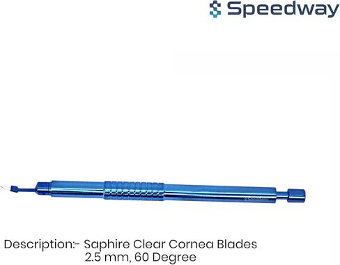 Saphire Clear Cornea s 2.5 مم، 60 درجة I تيتانيوم I حوالي 130 مم. in Kuwait