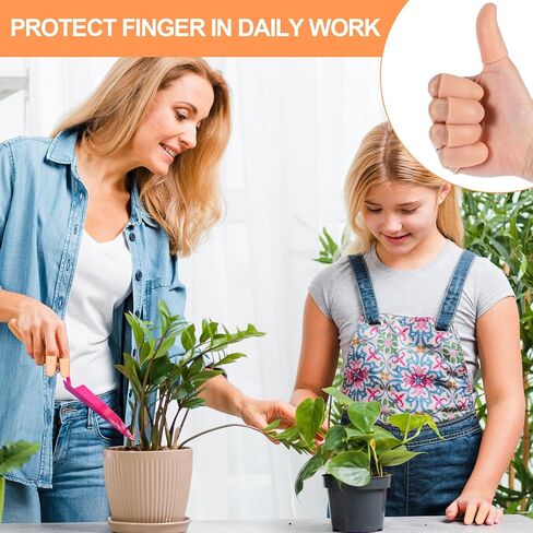 20pcs Gel Finger Cots, Silicone Finger Protectors, Thumb Protector Fingertip Bandages Band-aids for Dry Skin Cracked Fingertip Treatment, Thumb Protector Covers for Hand Eczema Finger Arthritis in Saudi Arabia