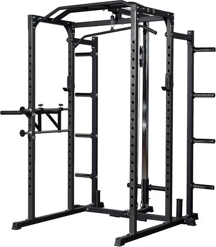 رف الطاقة REP Fitness PR-1100 - قفص رفع بوزن 700 رطل لتدريب الأثقال in Kuwait