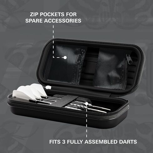 TARGET Darts Ento Takoma Wallets – Buzz Dart Storage Case | Darts Wallet, Dart Carrying Case, Holds 3 Fully Assembled Darts & Dart Accessories, Protective EVA Dart Holder in Saudi Arabia