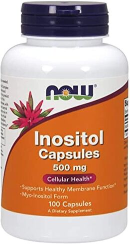 NOW Foods - Inositol capules 500 mg 100 Cap in Saudi Arabia
