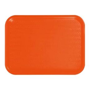 FSE 12" X 16" Fast Food and Cafeteria Trays, Red, (Case of 12), for Cafeterias, Fast Food Chains, and Food Trucks