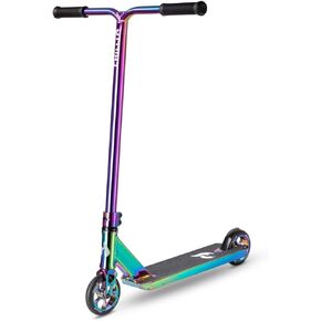 Chilli Pro Scooter- Reaper Reloaded Neochrome Extreme Intermediate and Beginner Stunt Scooter, Reinforced Steel T-Bar, Spider IHC Compression, 120mm Wheels, for Ages 8+
