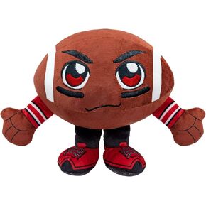 Bleacher Creatures Ohio State Buckeyes 8 بوصات كوريشا لكرة القدم من القطيفة - قطيفة ناعمة مستوحاة من تشيبي