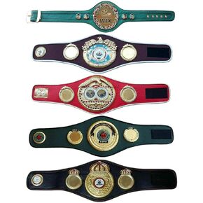 WBC WBA WBO IBF IBO Championships Boxing Belt Replica Mini 5 Belts