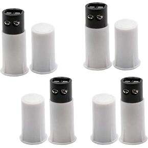 MC-33C Normally Closed Recessed Window Door Contact Sensor Alarm Magnetic Reed Switch Magnetic Contact Reed Switches (4 Sets)