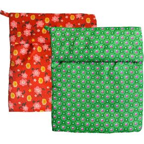 Reusable Microwave Potato Bags, 10.5" x 8.5", Set of 2, for Baked Potatoes, Sweet Potatoes, Corn and More