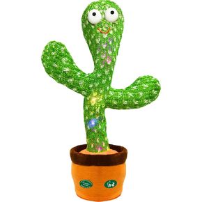 Hunfur Talking Cactus Baby,Volume Adjustable Dancing Cactus