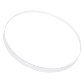 Watch Glass Crystal Lens, 38mm Diameter 2.5mm Thick, Round Flat Mineral Ultra-Clear Watch Glass Replacements - (Applications: for Watchmaker DIY Repairs)