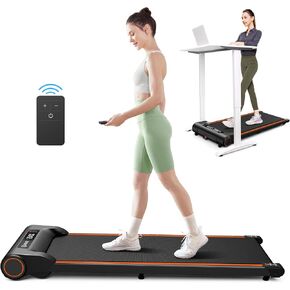 UREVO Walking Pad with Auto Incline, Max 9% 3 Stage Incline Under Desk Treadmill, 2.5HP Inclined Walking Treadmill for Home with Remote Control and LED Display