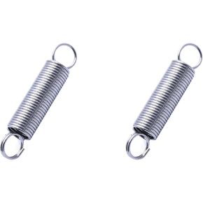 2Pcs Extended Compressed Spring,Tension Spring,Wire Diameter 0.8mm,Diameter8mm Stainless Steel Tension Spring for Marine,Computer,Machinery 110mm
