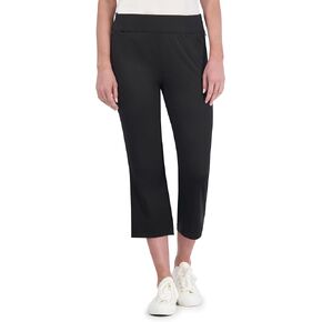 Stella Parker Women's Kick Flare Crop Capri Pants