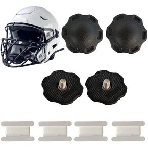 4Pcs Football Helmet Thumb Screws Suitable for Football Helmet, Youth Football Chin Strap Thumb Screws，Football Helmet Accessories