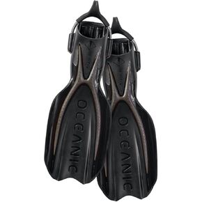 Manta Ray Scuba Diving Fin, Titanium/Black, XLarge by Oceanic