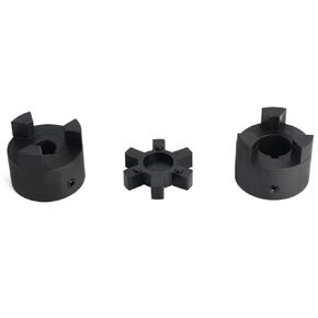 3/4" to 1-1/8" L100 3-Piece L-Jaw Coupling Set & Buna-N NBR Rubber Spider for Log Wood Splitter