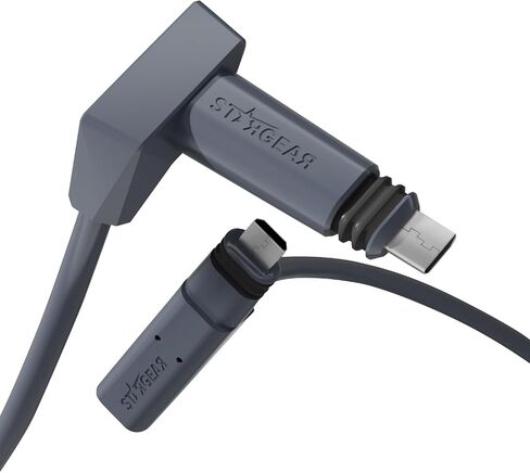 Klutchtech Starlink Internet 6FT Kit Satellite Replacement Cable for Starlink Rectangular Satellite V2, Starlink Cable Extension with End Caps Starlink Accessories Waterproof Gray (6FT/1.8M) in Saudi Arabia