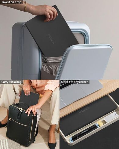 شاشة Intehill 4K المحمولة لأجهزة الكمبيوتر المحمول MacBook وMini PC شاشة كمبيوتر محمولة عالية الجودة مقاس 16 بوصة بدقة 3840x2400 ونسبة ذهبية U16NA in Kuwait