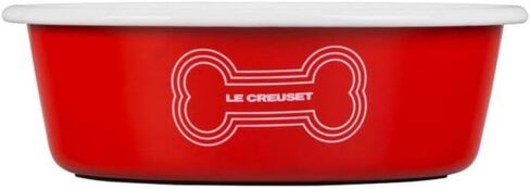 Le Creuset Enamel on Steel Large Dog Bowl, 6 Cups, Dark Blue in Kuwait