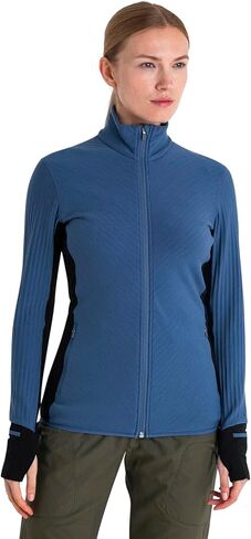 Icebreaker Women's Descender Ls Zip in Saudi Arabia