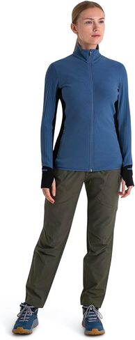 Icebreaker Women's Descender Ls Zip in Saudi Arabia