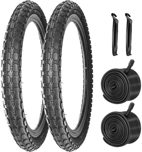Kids Bike Tire 14 Inch Folding Bicycle Replacement Tire 14 X 2.125 Fit Children Bike in Kuwait