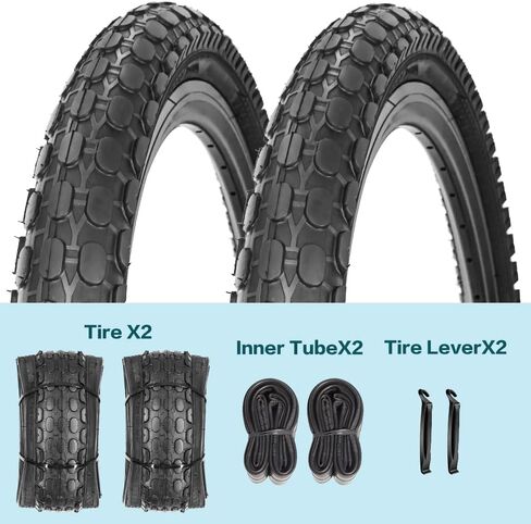 Kids Bike Tire 14 Inch Folding Bicycle Replacement Tire 14 X 2.125 Fit Children Bike in Kuwait
