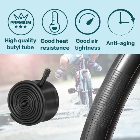 Kids Bike Tire 14 Inch Folding Bicycle Replacement Tire 14 X 2.125 Fit Children Bike in Kuwait
