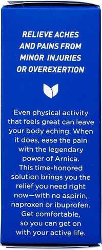 أقراص Hyland's Naturals Arnica Montana 30x، تخفيف طبيعي للكدمات والتورم وألم العضلات، أقراص سريعة الذوبان، 50 قرصًا (عبوة من قطعتين) in Kuwait