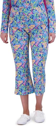 Stella Parker Women's Kick Flare Crop Capri Pants in Kuwait