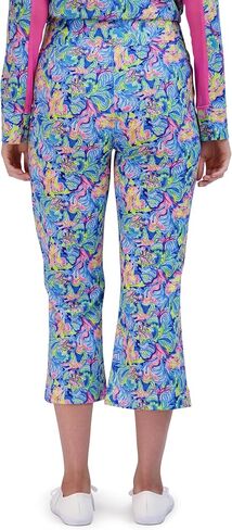 Stella Parker Women's Kick Flare Crop Capri Pants in Kuwait