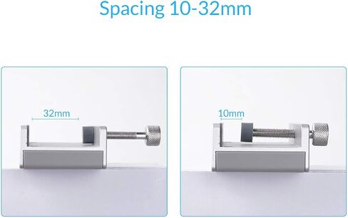 ORICO USB 3.0 Hub، مشبك محور USB، مقسم USB من الألومنيوم بـ 4 منافذ مع منفذ إمداد طاقة إضافي وكابل بيانات USB بطول 4.92 قدم، محور USB يعمل على سطح المكتب للشاشات/المكاتب - أسود (بدون محول طاقة) in Kuwait