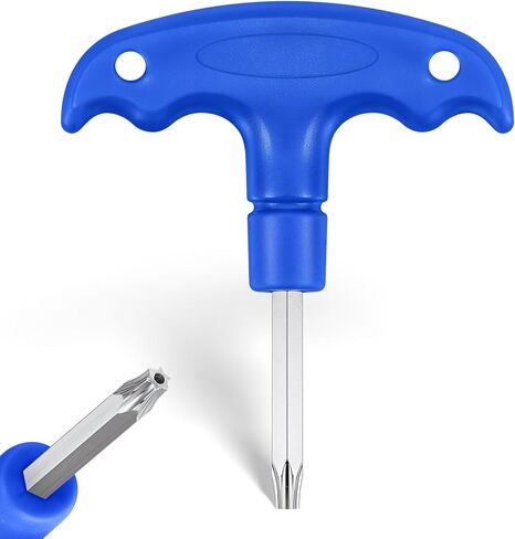 Golf Club Wrenches Tools Golf Torque Wrench Golf Head Adjustment Tool Stainless Steel Golf Club Driver Torque Tool Shaft Adapter Sleeve, T20(Blue) in Saudi Arabia