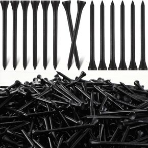 Mudder 2000 Pcs Bamboo Golf Tees Bulk Professional Golf Tees Tall Less Friction Golf Tees for Club Men Women Kids Accessories
