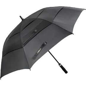 مظلة جولف LANBRELLA مقاس 72/80 بوصة كبيرة جدًا ومظلة مقاومة للرياح