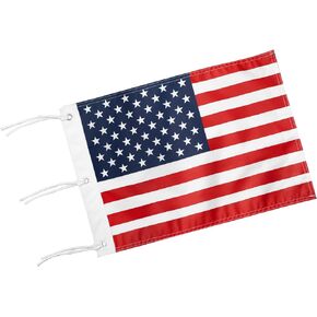 KINGTOP USA Golf Flag 20x14 Inch - Tube Inserted, Dual-layer 420D Nylon, Double Sided Printing - Standard Putting Green Flags for Backyard Practice, Golf Courses, Country Club, 1-Pack