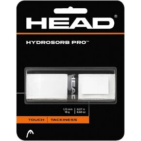 HEAD Hydrosorb Pro Tennis Racquet Replacement Grip - Tacky and Firm - Choice of Color