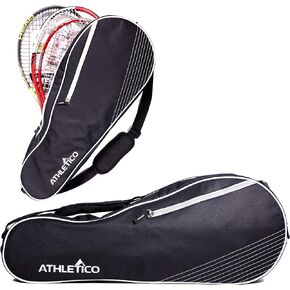 Athletico 3 Racquet Tennis Bag | Padded to Protect Rackets & Lightweight | Professional or Beginner Tennis Players | Unisex Design for Men, Women, Youth and Adults
