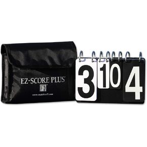 Match Tuff Ez-Score Plus Portable Tennis Score Keeper (0-7) | EZ-Flip | Outdoor/Indoor