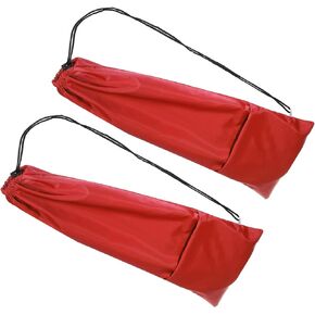 PATIKIL Badminton Racquet Cover Bag, Waterproof Oxford Badminton Racket Pouch with Zipper Pocket and Drawstring Shoulder Strap Lightweight