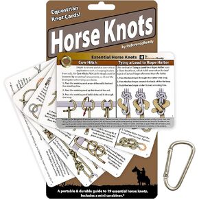 Horse Knot Cards - Portable Guide to Equine Knots