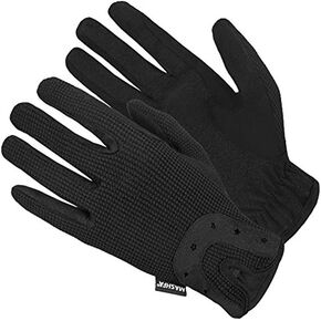 Ladies Women Horse Riding Gloves Cotton Dublin Track Fabric Shires Gloves Leather Equestrian Gloves